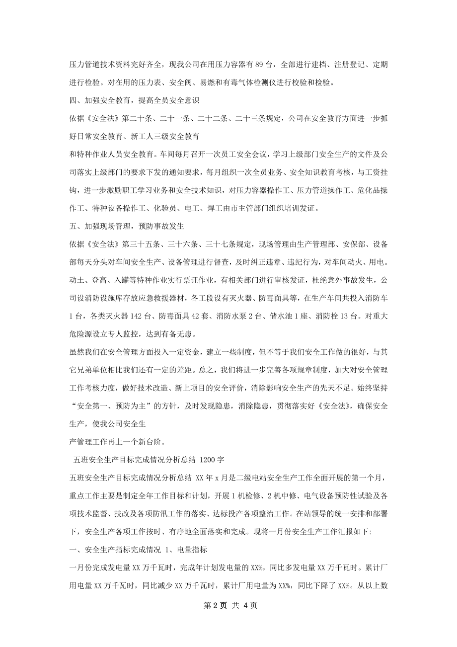 公司安全生产法实施情况总结.docx_第2页