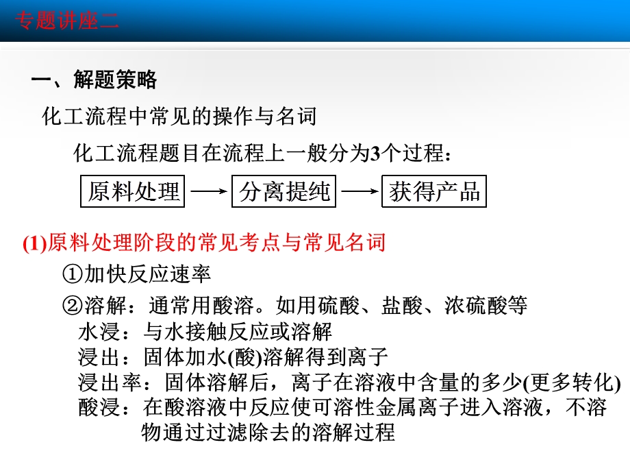 无机化工流程题复习策略与解题方法指导ppt课件.ppt_第2页