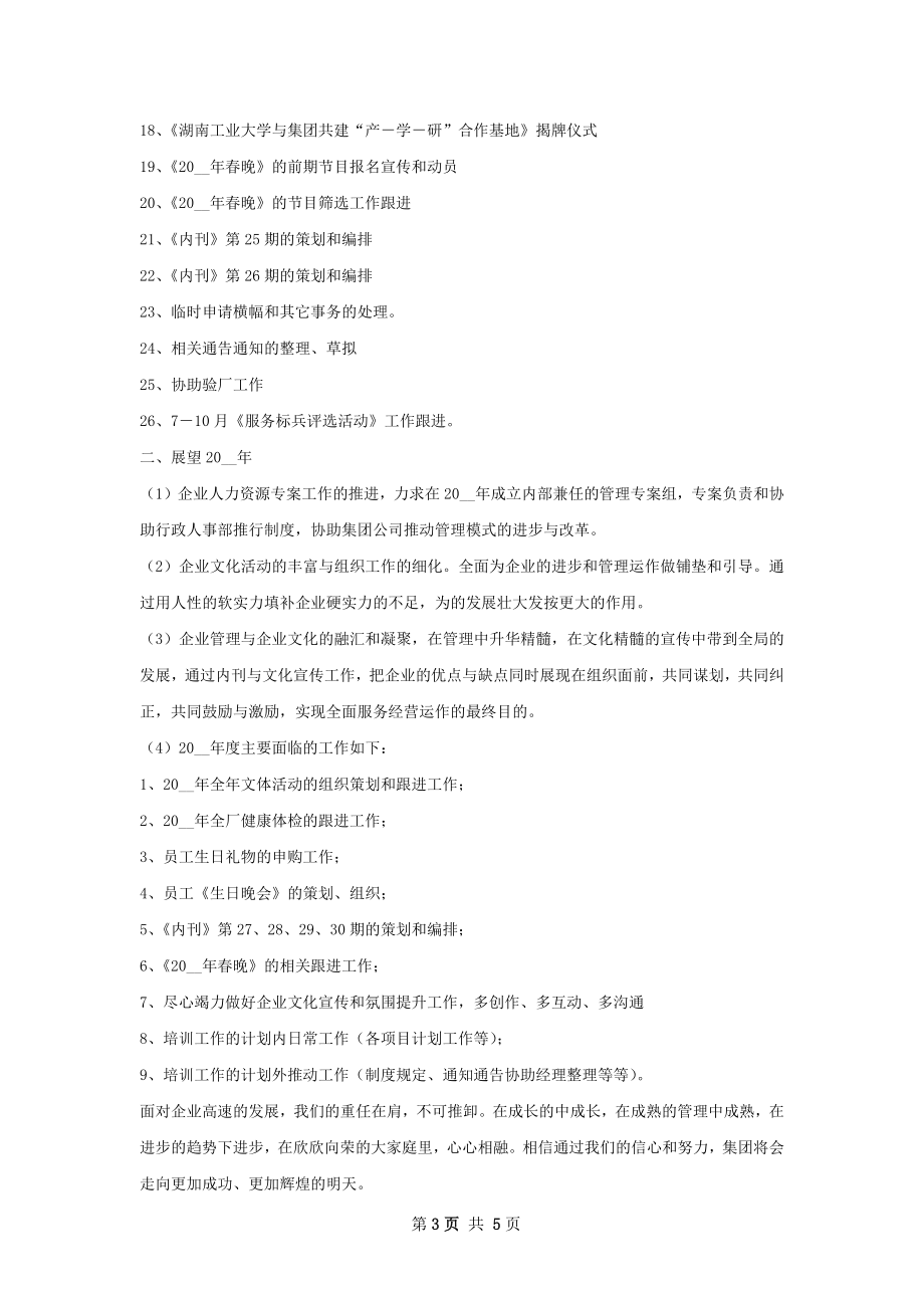 企业文化管理工作总结.docx_第3页