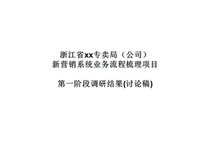 新营销系统业务流程梳理项目.ppt