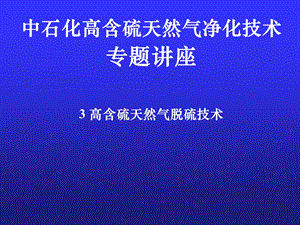 3高含硫天然气脱硫技术.ppt