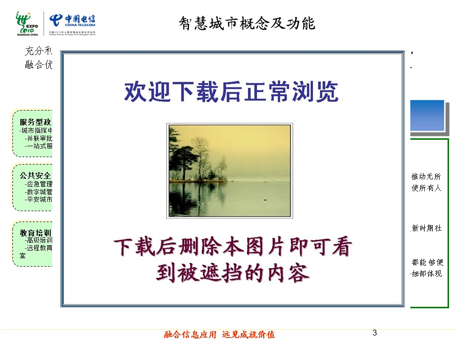 泛在网与智慧城市——中国电信.ppt_第3页