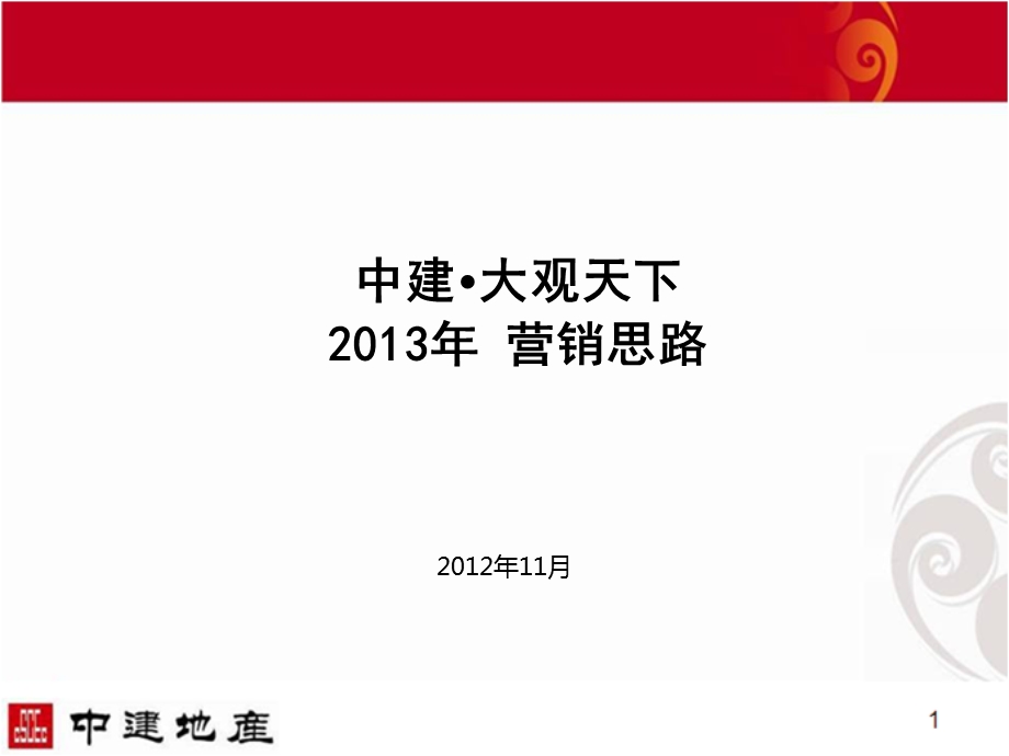 潍坊中建大观天下营销方案65p.ppt_第1页