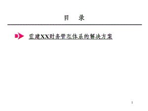 财务管理重建xx财务管理体系的解决方案★★★★★.ppt