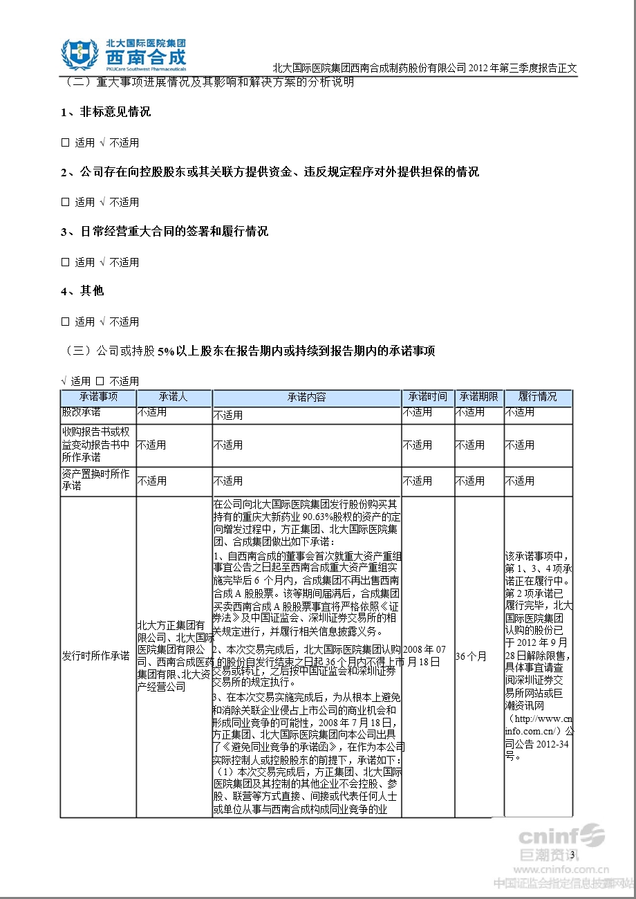 西南合成：第三季度报告正文.ppt_第3页