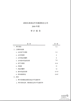 长高集团：审计报告.ppt