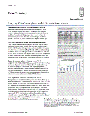 Goldman China Smart phone .ppt