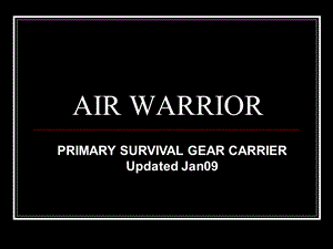 AIR WARRIOR.ppt