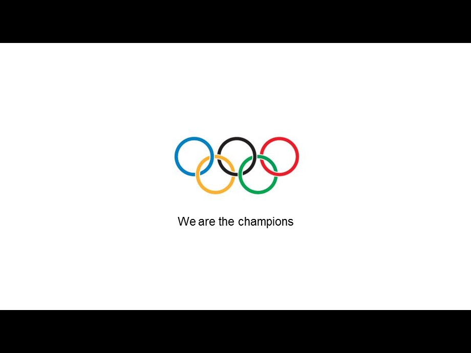 奥运PPT精美模板之——We are the champions【精品】 .ppt_第1页