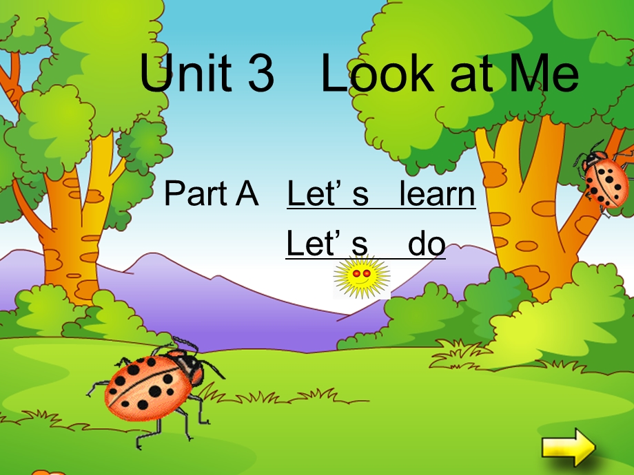 新版PEP小学英语三级上册Unit 3 Look at me课件.ppt_第1页