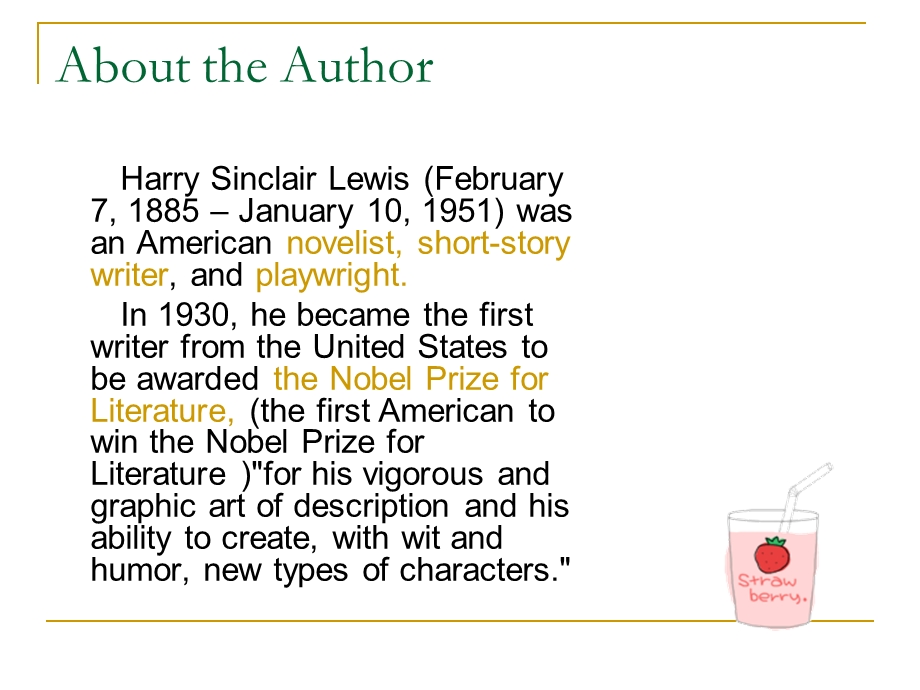 Sinclair Lewis1.ppt_第3页