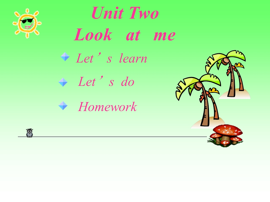 pep小学英语三级上册unit ３ Look at me课件.ppt_第2页