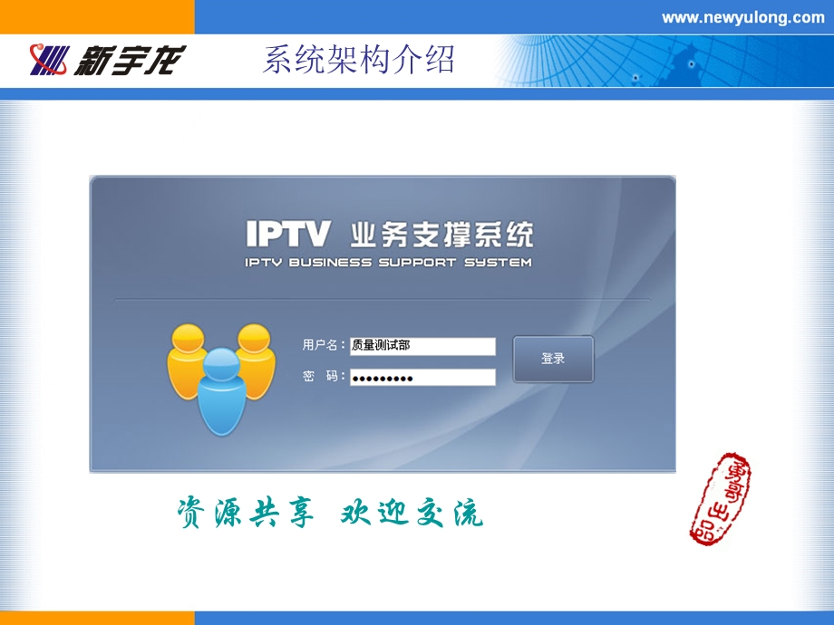 IPTV产品化系统架构介绍版.ppt_第1页