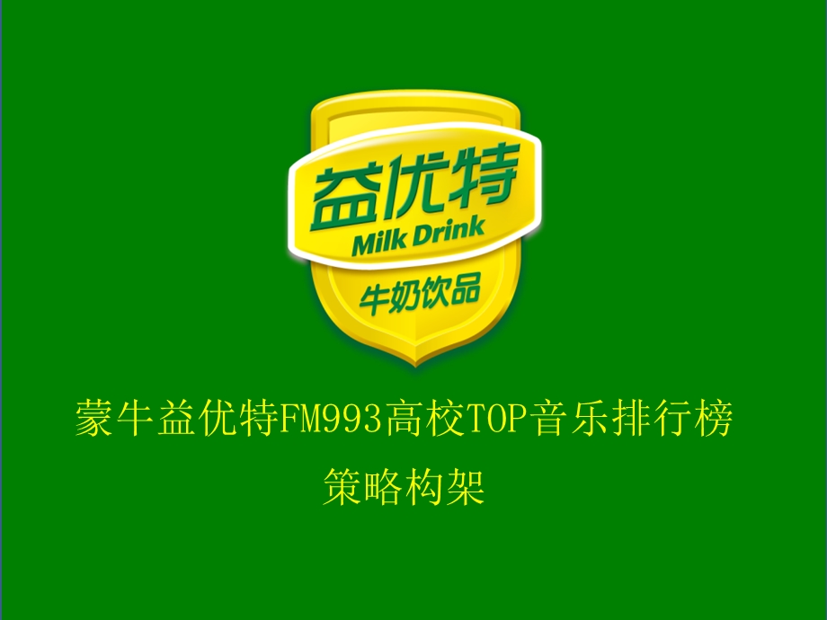 蒙牛益优特FM993高校TOP音乐排行榜.ppt_第1页