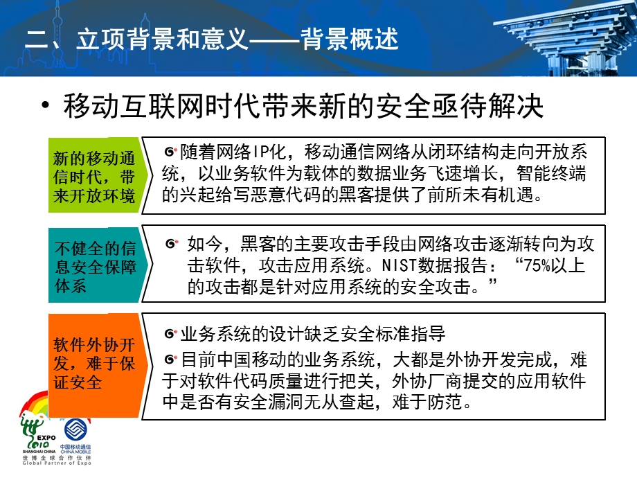 《通用业务安全关键技术研究及产品开发》开题报告.ppt_第3页