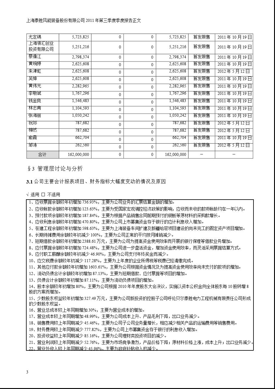 泰胜风能：第三季度报告正文.ppt_第3页