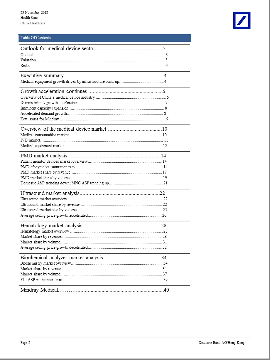 CHINAHEALTHCARE：CHINAMEDICALDEVICEMARKET：GROWTHACCELERATIONCONTINUES1125.ppt_第3页