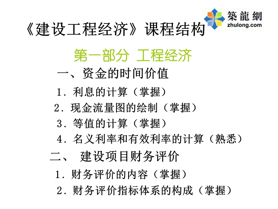 工程经济讲义 全国一级建造师执业资格考试.ppt_第2页