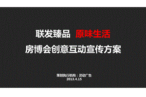 房地产房博会活动策划方案.ppt