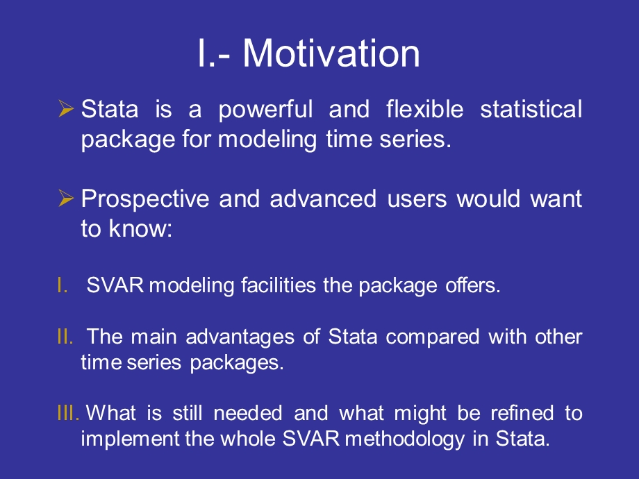 国外大学讲义：SVAR Modeling in STATA.ppt_第2页