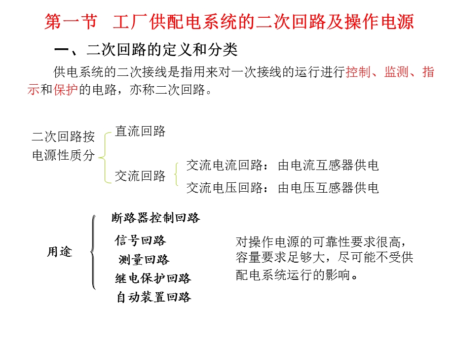 第四章供配电二次接线与继电保护装置.ppt_第2页