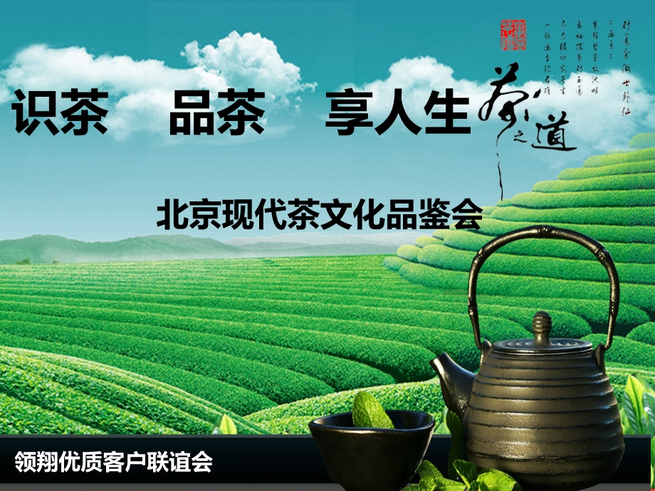 北京现代茶文化品鉴会活动执行细案.ppt_第1页