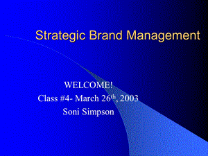 stratigic brandmanagement.ppt