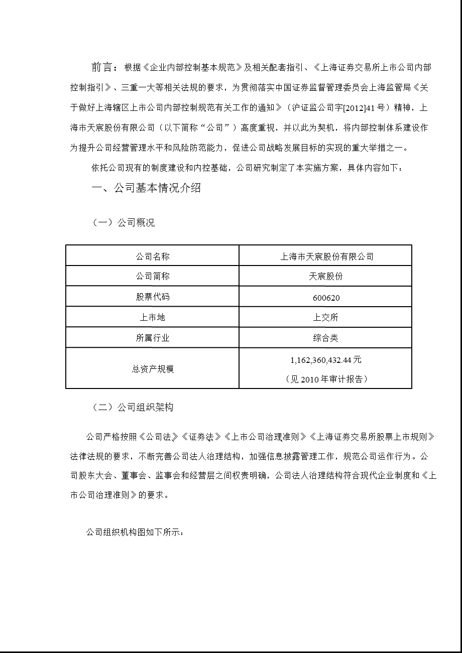 600620 天宸股份内部控制规范实施工作方案.ppt_第3页