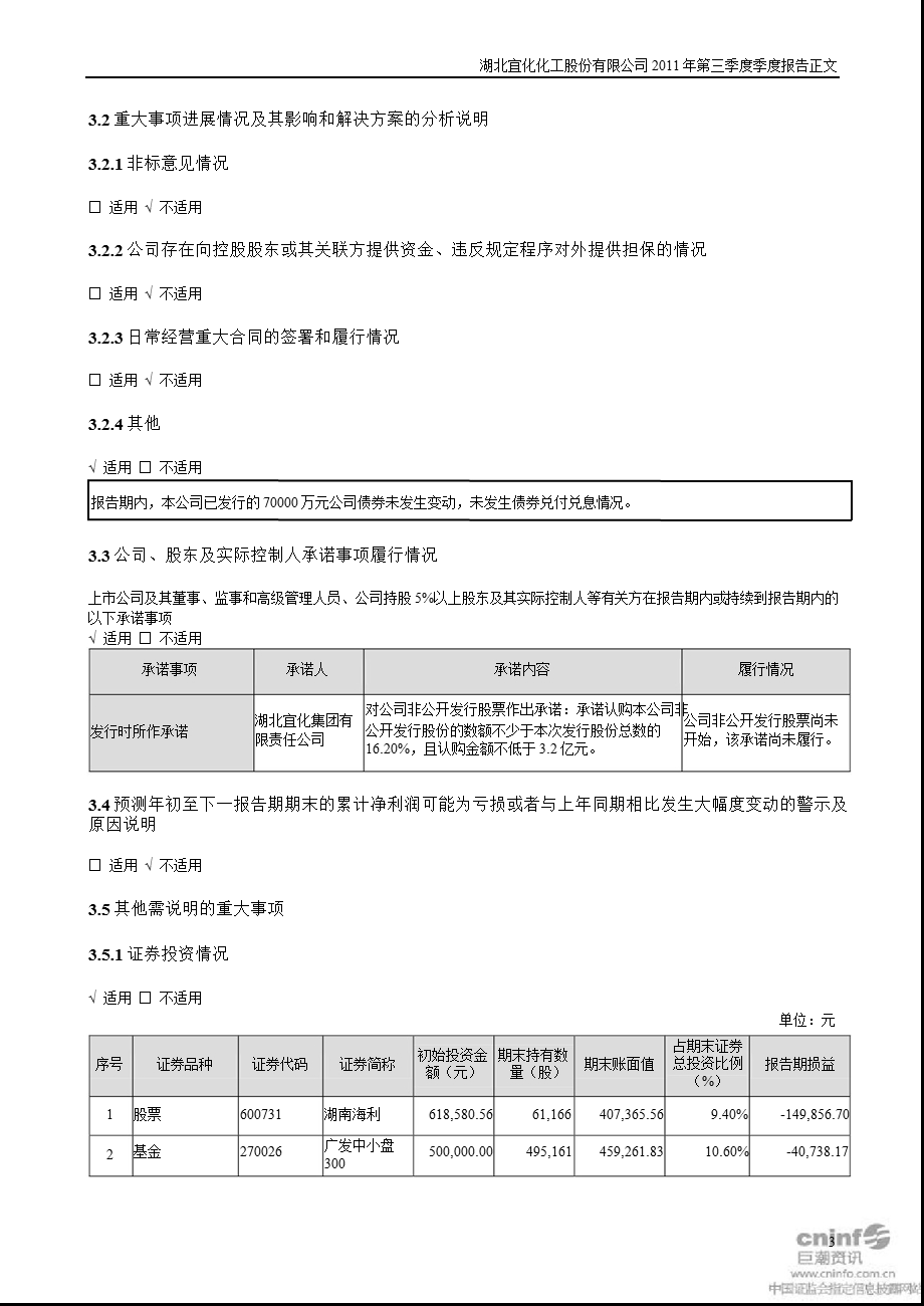 湖北宜化：第三季度报告正文.ppt_第3页