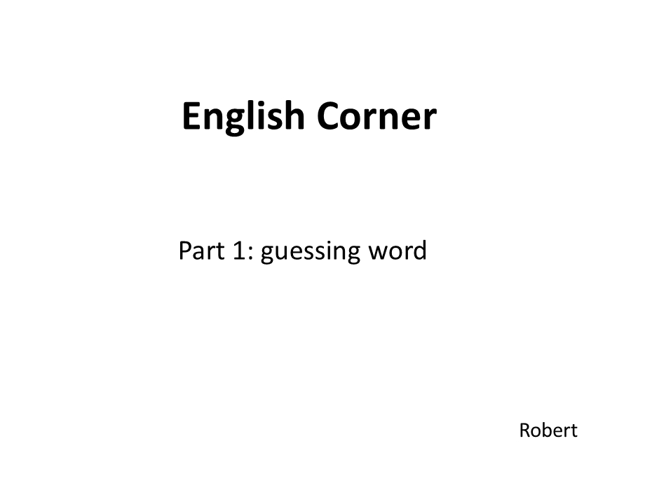 English Corner.ppt_第2页