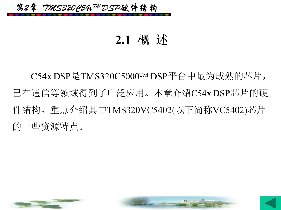 第2章 TMS320C54xTMDSP硬件结构.ppt_第2页