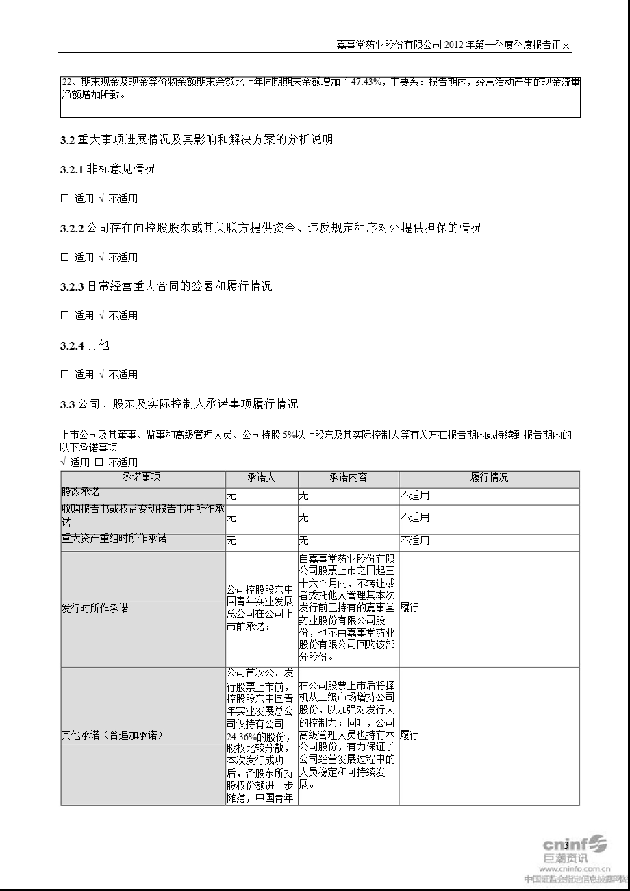 嘉事堂：第一季度报告正文.ppt_第3页