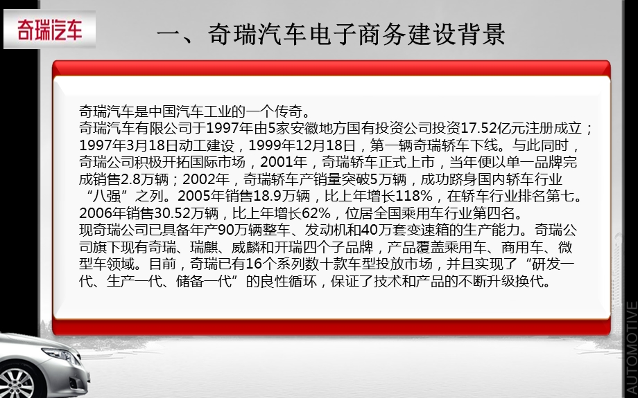 奇瑞汽车电子商务案例分析.ppt_第3页