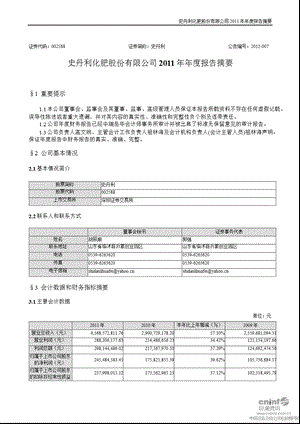 史丹利：报告摘要.ppt