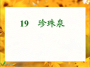 19珍珠泉.ppt