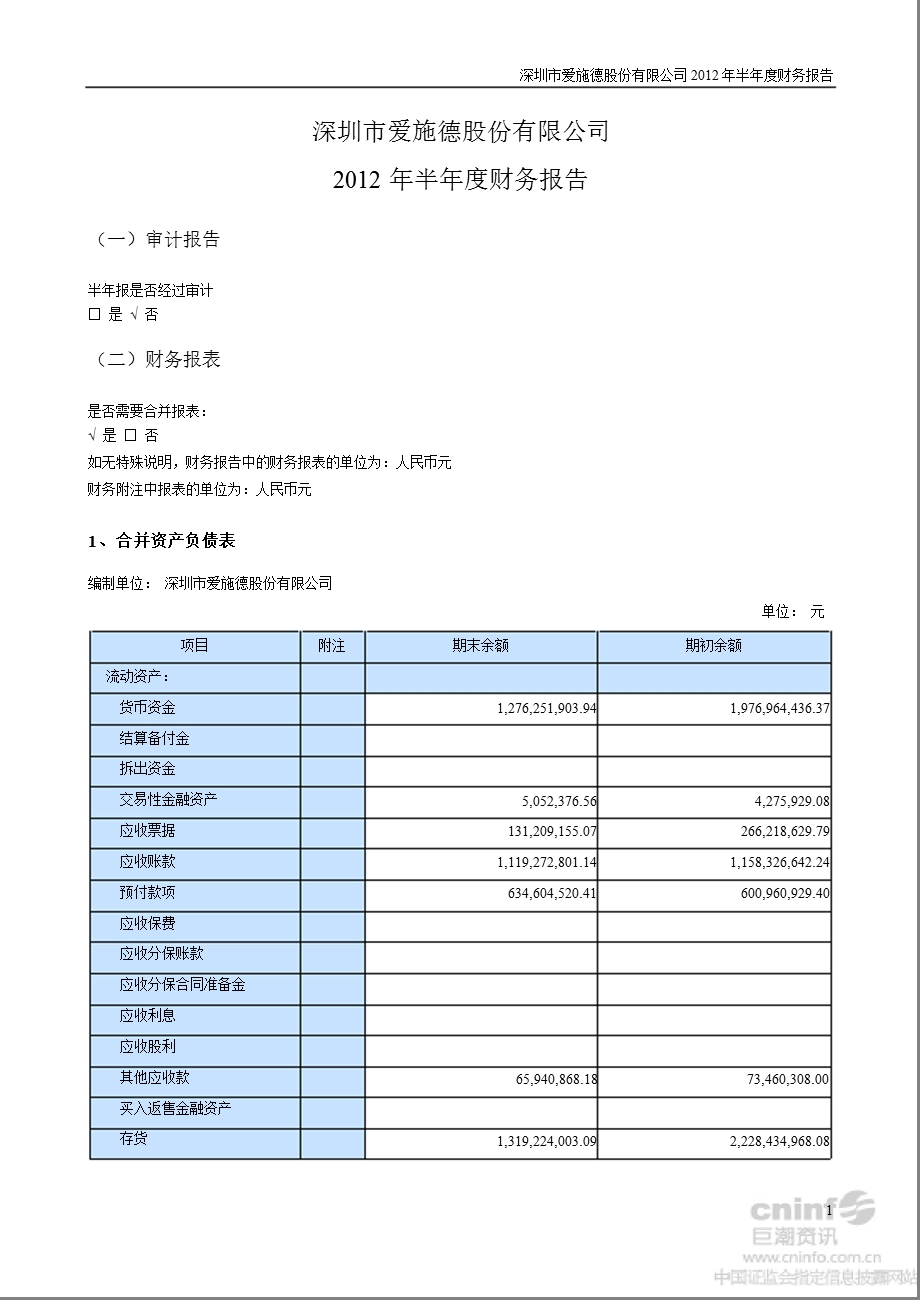 爱施德：半财务报告.ppt_第1页