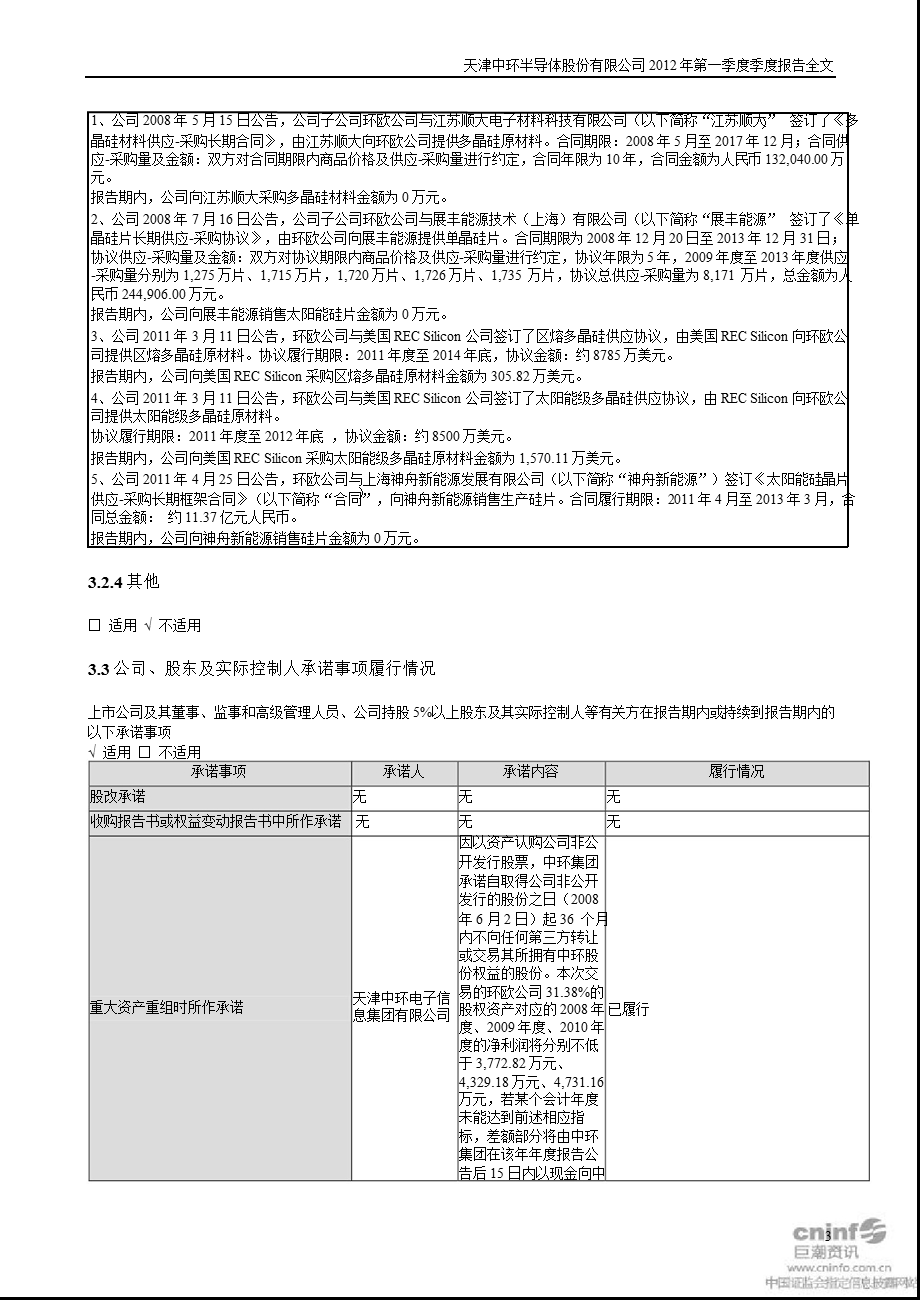 中环股份：第一季度报告全文.ppt_第3页