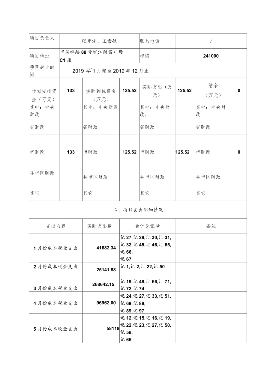 芜湖市财政支出绩效评价自评报告.docx_第2页