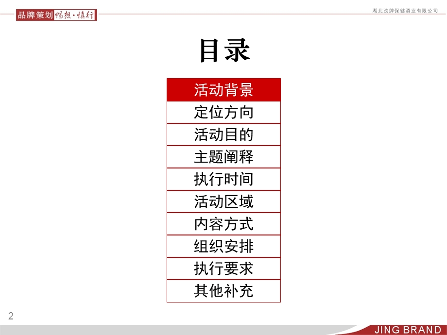 【广告策划PPT】劲酒健康社区行策划纲要.ppt_第2页