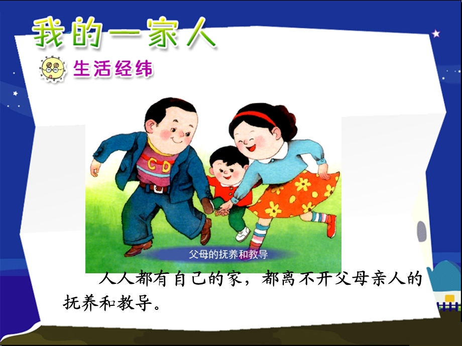 山东教育出版社小学品德与生活一级上册《我的家》课件.ppt_第2页