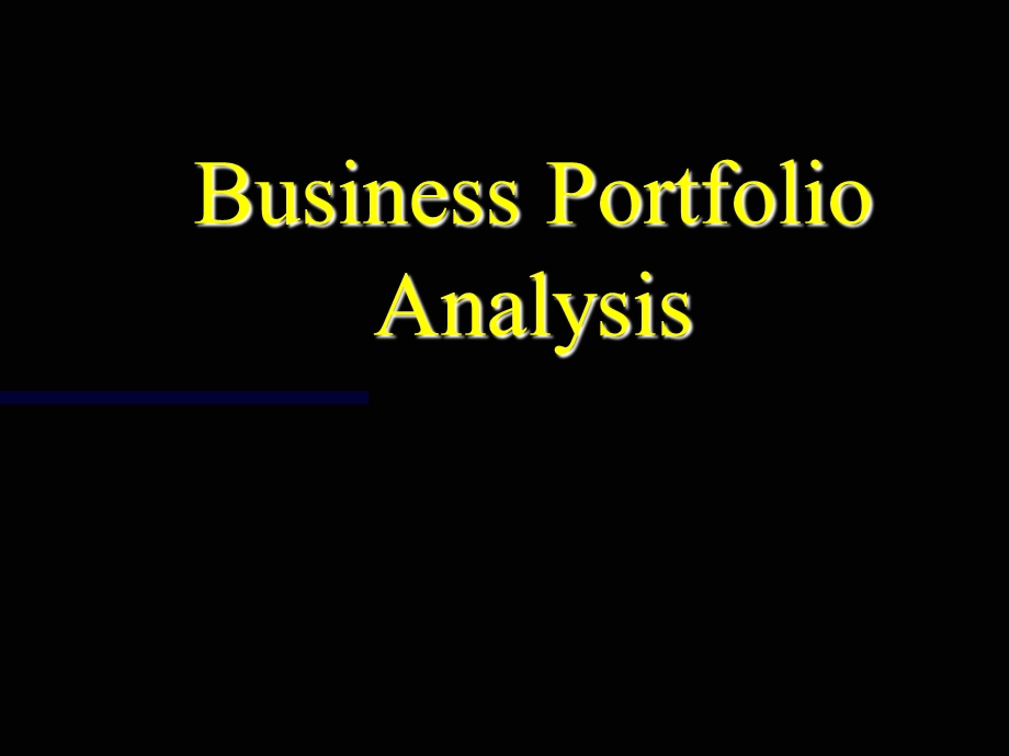 美世Business Portfolio Analysis.ppt_第1页