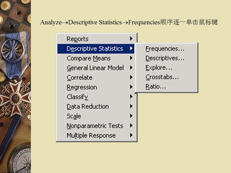 Descriptive Statistics分析功能.ppt_第3页