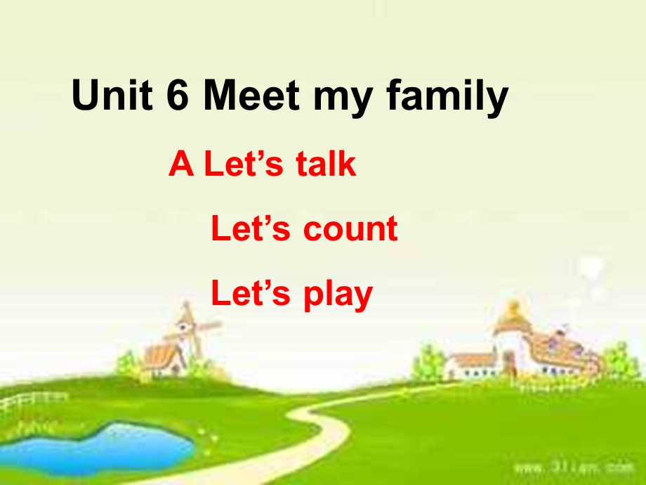 PEP四级上册Unit 6 A Let’s talk Let’s count、Let’s play课件.ppt_第1页