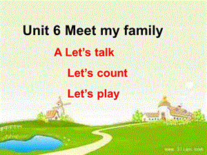 PEP四级上册Unit 6 A Let’s talk Let’s count、Let’s play课件.ppt