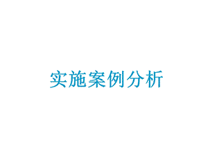 其他公司实施案例分析.ppt