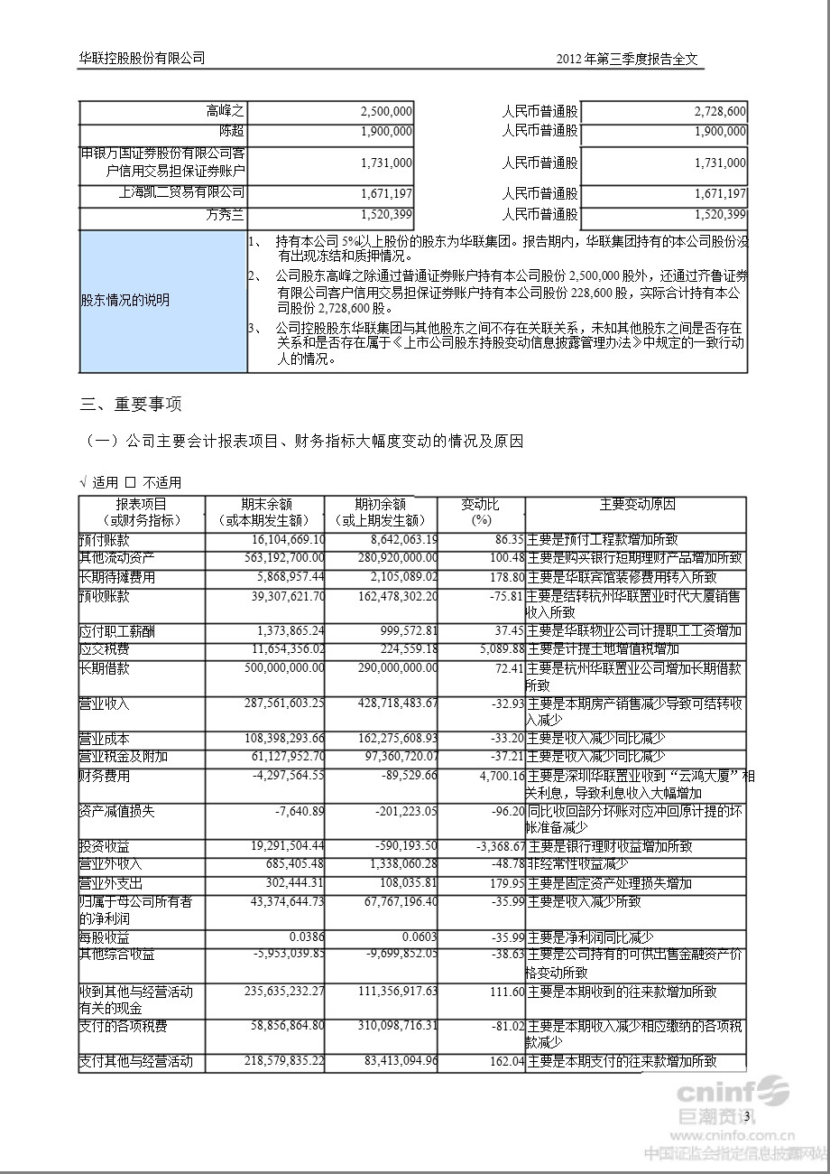 华联控股：第三季度报告全文.ppt_第3页