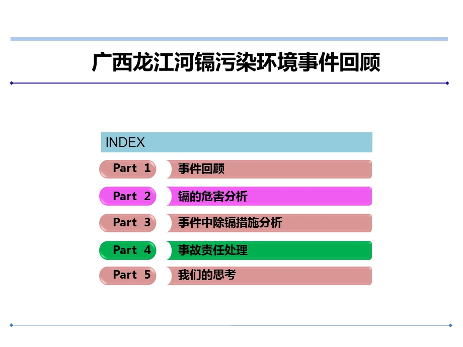 广西龙江河镉污染环境事件回顾.ppt.ppt_第1页