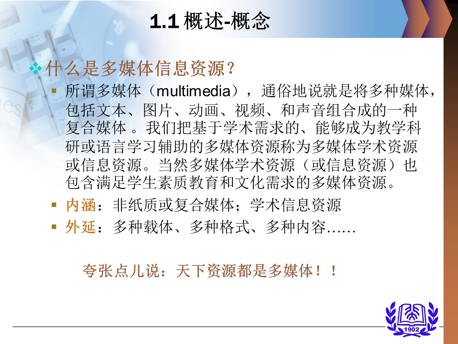 多媒体学术资源的应用及其使用.ppt_第3页