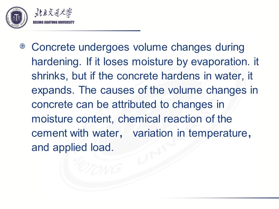 土木工程专业英语lesson 4 Volume Changes of Concrete.ppt_第2页