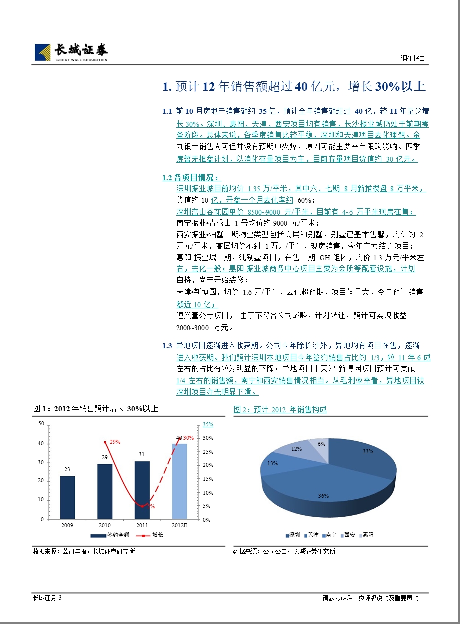 深振业A(000006)调研报告：基本面向好力保控股权1123.ppt_第3页